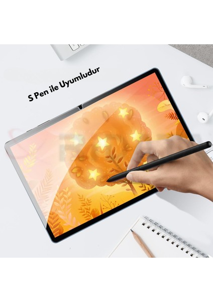 Samsung Galaxy Tab S7 Uyumlu Premium Temperli Ekran Koruyucu Kırılmaz Cam