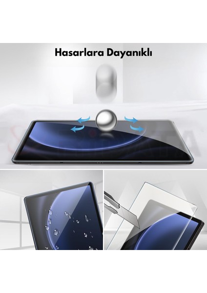 Samsung Galaxy Tab S7 Uyumlu Premium Temperli Ekran Koruyucu Kırılmaz Cam