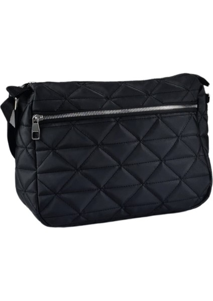 2 Gözlü Omuz Askılı Kapitone Desenli Kadın Çantası -AL4445