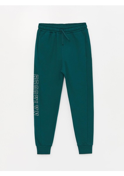 Lcw Kids Beli Lastikli Baskılı Erkek Çocuk Jogger Eşofman Altı