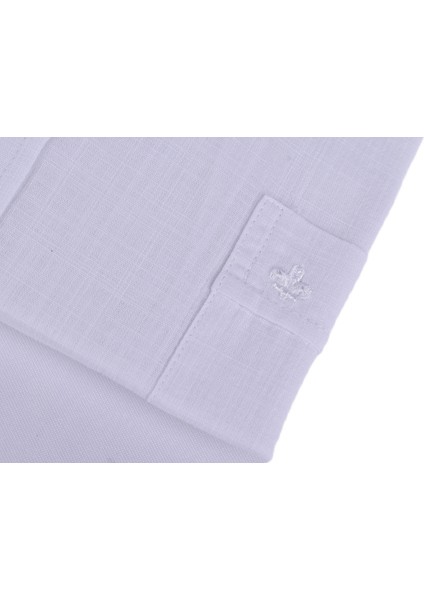 Twh-02 Klasik Uzun Kol Keten Gömlek /beyaz/m fiyatları