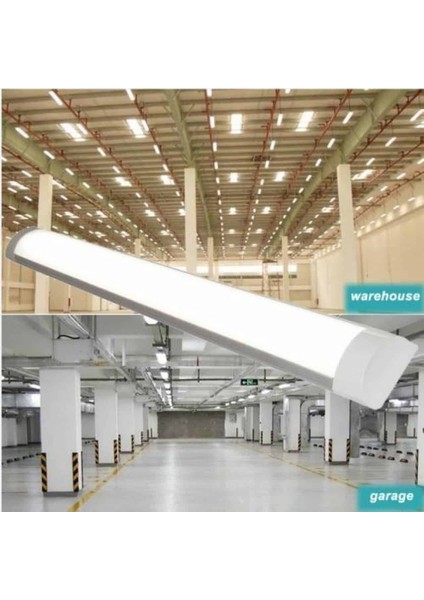 10 Adet Günışığı 3000K, 36 Watt, 120 Cm, Ultra Kaliteli LED Bant Armatür, Birinci Sınıf LED Armatür fiyatları