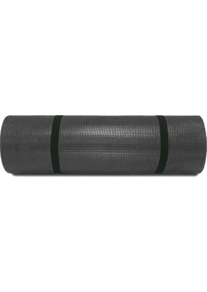 60X180X1,2 cm Çok Amaçlı Mat Kamp Spor Egzersiz Plates Yoga Minderi-Mat Siyah