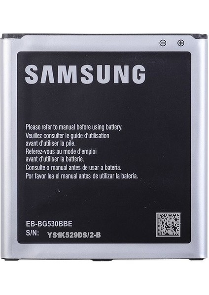 Galaxy Grand Prime SM-G530 2600 Mah Servis Batarya Pil