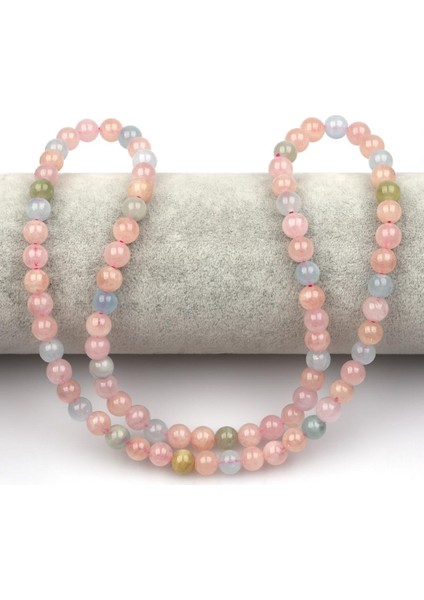 Akuamarin - Morganit - Heliodor Doğal Taş Dizi 6 mm Küre Kesim fiyatları