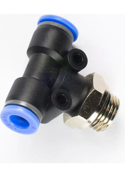 6 mm Kalın Diş Vidalı T Bağlantı