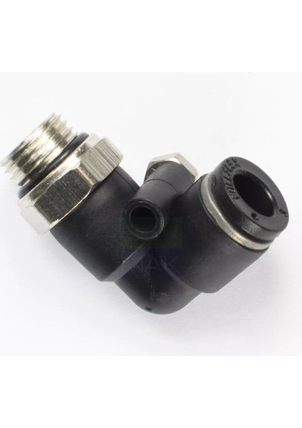 8 mm Kalın Diş Vidalı L Bağlantı