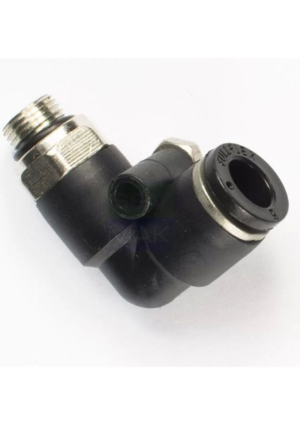 8 mm Ince Diş Vidalı L Bağlantı