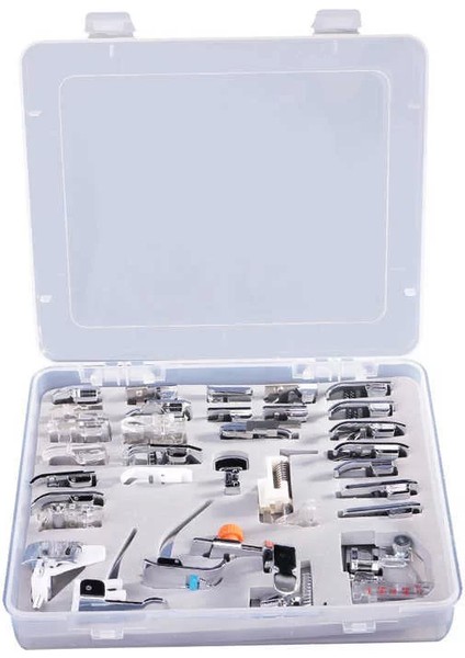 32 Parça Ev Tipi Dikiş Makine Ayak Seti (5 mm - Tayvan)