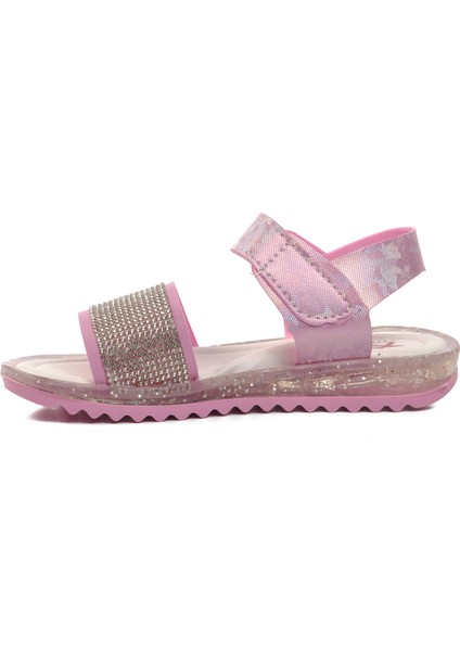 24-408-P Pembe Simli Çocuk Sandalet fiyatları