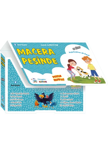 Macera Peşinde Öyküler Hikaye Seti - Cuma Karataş