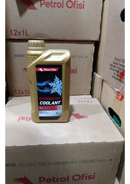 Coolant Kırmızı Organik Antifriz 1 Litre x 12ADET(KOLİ)