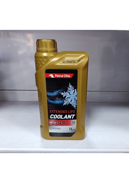 Coolant Kırmızı Organik Antifriz 1 Litre x 12ADET(KOLİ)