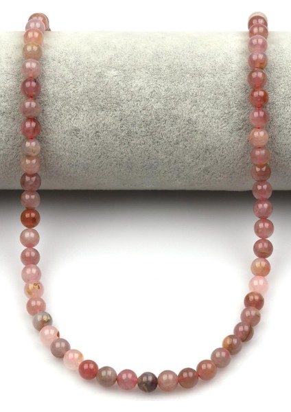 Madagaskar Pembe Kuvars 6 mm Küre Kesim fiyatları