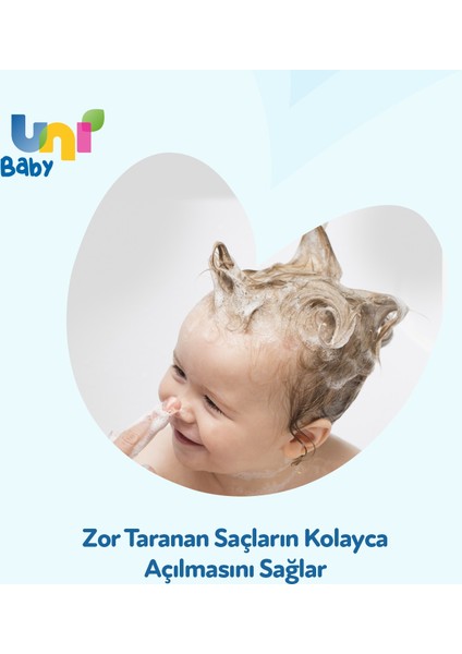 Bebek Kolay Tarama Saç ve Vücut Şampuanı 700ML (Pompalı) (5 Li Set)