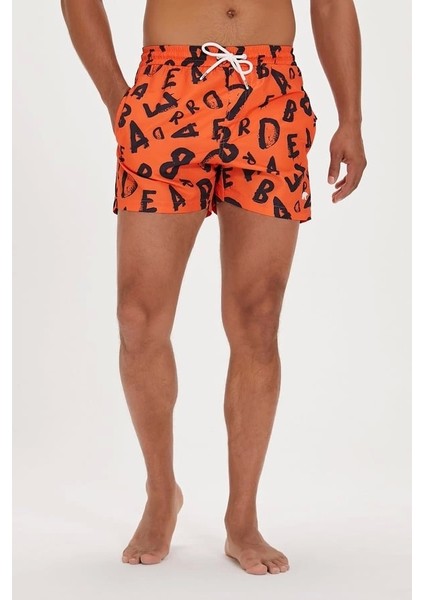 Bad Bear Bling Orange Men's Swimwear