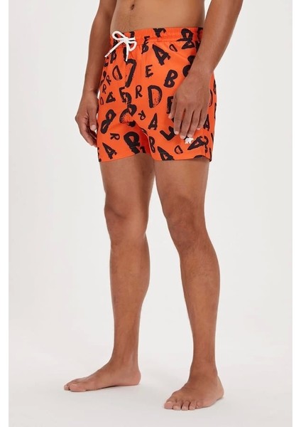 Bad Bear Bling Orange Men's Swimwear