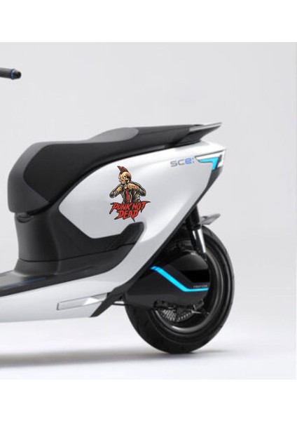 Punk Kurukafa Metalica Araba Oto Motosiklet Sticker 00033 fırsatları