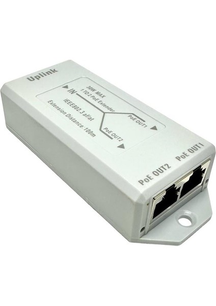 ND-PE102 10/100MBPS 1/2 Poe Extender 100MT 30W Iç Ortam