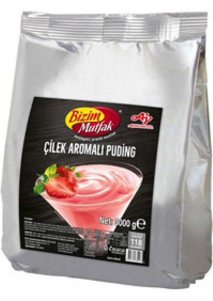 Bizim Mutfak - Puding Çilekli (1 x 3 Kg) Bizim Mutfak 146036