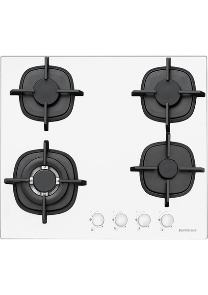 CS5407W01 Ankastre Beyaz Cam Ocak