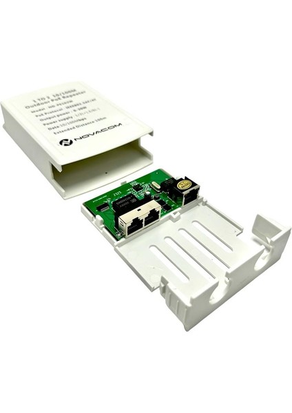 ND-PE102W 10/100MBPS 1/2 Dış Ortam Poe Repeater 100MT 30W