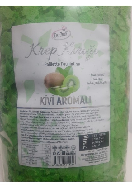 Dr. Gusto Kivili Krep Kırığı 750 gr