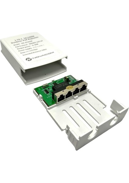 ND-PE103W 10/100MBPS 1/3 Dış Ortam Poe Repeater 100MT 30W