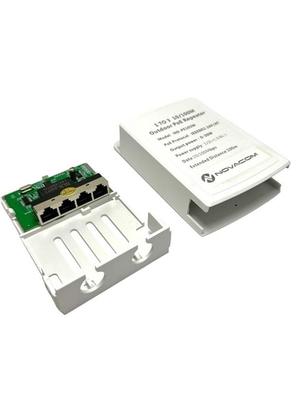 ND-PE103W 10/100MBPS 1/3 Dış Ortam Poe Repeater 100MT 30W fiyatları