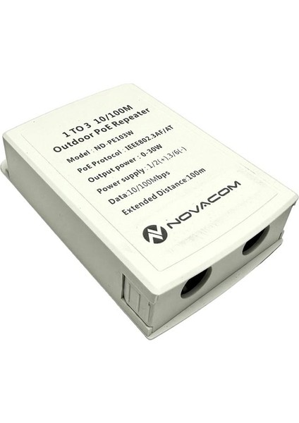 ND-PE103W 10/100MBPS 1/3 Dış Ortam Poe Repeater 100MT 30W fırsatları