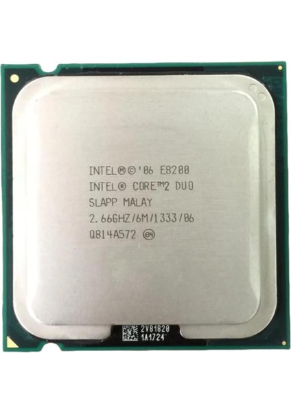  Intel Core 2 Duo E8200 2,6 Ghz Çift Çekirdekli Cpu Işlemci 6m 65W Lga 775