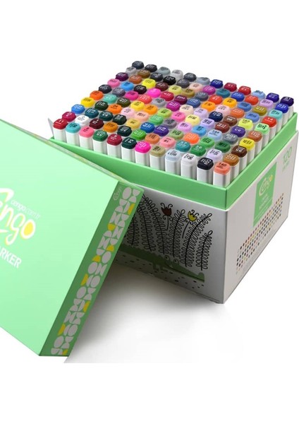 Twin Marker Çift Uçlu Artist Çizim Kalemi 120 Renk