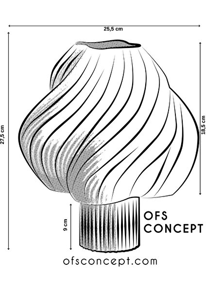 Ofs Concept Lemon Zest Modern Abajur