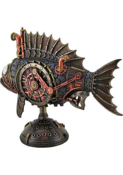 Steampunk Serisi LED Periskoplu Fener Balığı Denizaltı Biblosu indirimleri