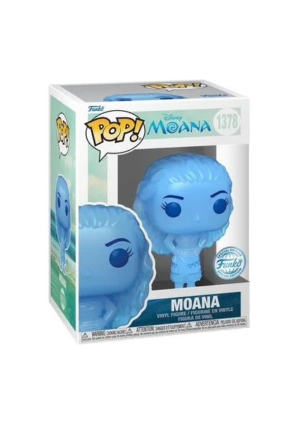 Moana Translucent Pop! Vinyl Figure #1378 Special Edition Figür