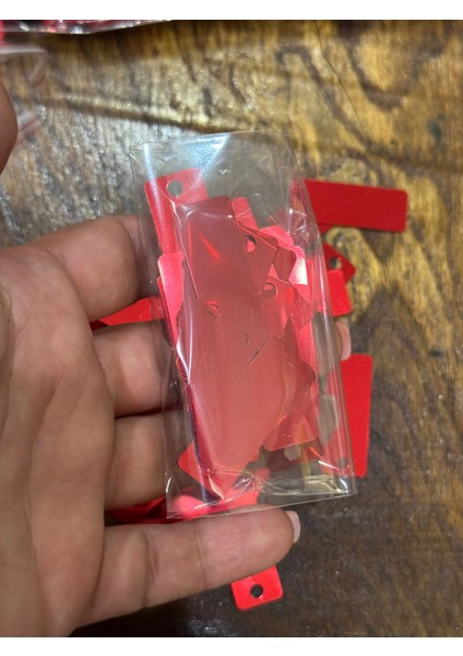 3x1 cm 50 Adet Lazer Kesim Parlak Baget Delikli Pul Payet modelleri