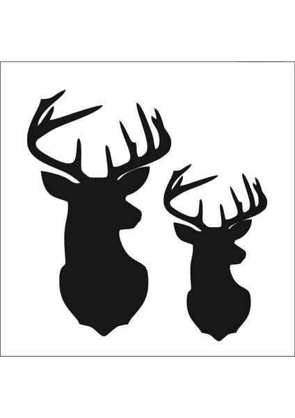 Stencil Sarayi Boyama Şablon Yeni Yıl - 1203