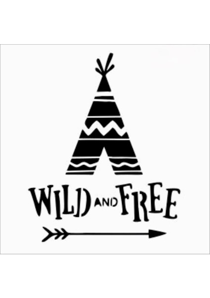 Stencil Sarayi Boyama Şablon Yazı ve Numaralar - 8168