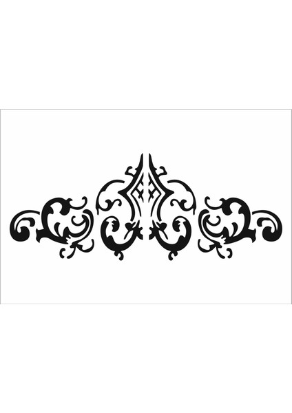 Stencil Sarayi Boyama Şablon Desenler - 8515