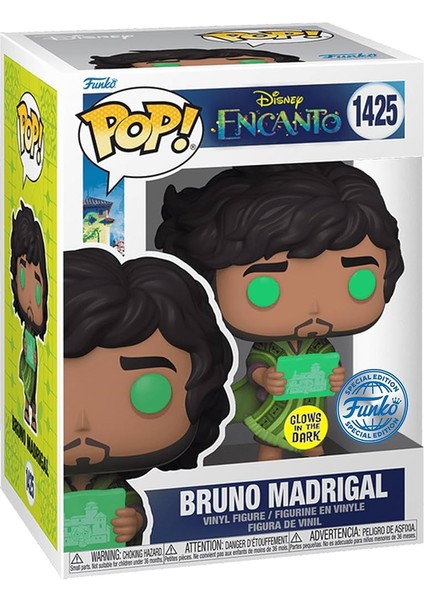 Pop! Disney: Encanto Bruno Madrigal Special Edition Glow In The Dark Exclusive 1425