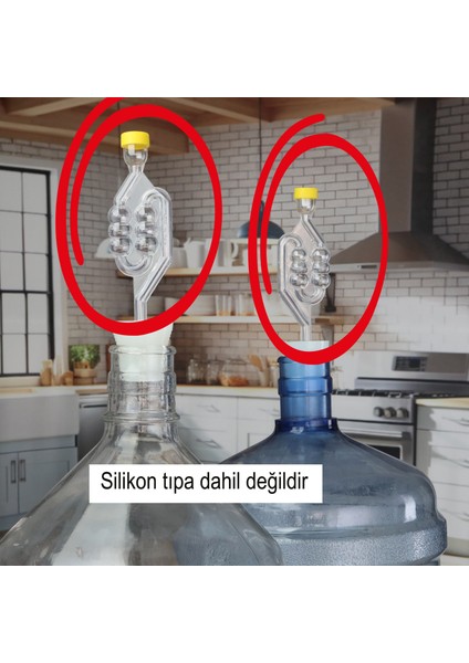 Hava Kilidi 48 Adet Fermantasyon Için Plastik fiyatları