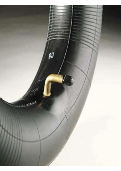 Elektrikli Bisiklet Iç Lastik 14 x 2.50 Butyl Eğri Sibop Poşetli E-Bıke