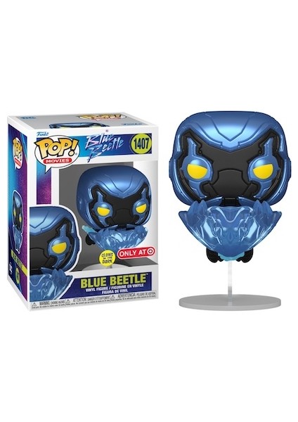 Figure Funko Pop! Blue Beetle - Blue Beetle, (Gıtd) #1407 (Exclusive) Figure Figür