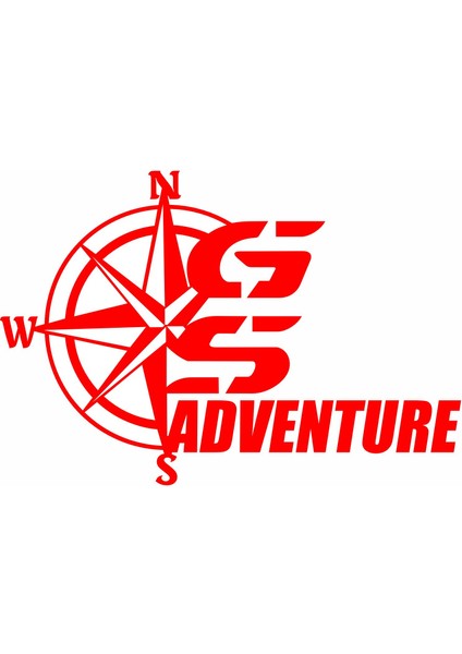 Gs Adventure Araba Oto Motosiklet Sticker 00049