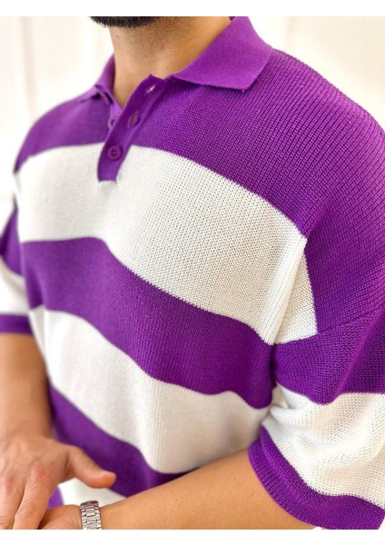 Tişört Örme Triko Tişört Nefes Alabilen Terletmez Oversize Tshirt Polo Yaka Salaş T-Shirt fiyatları