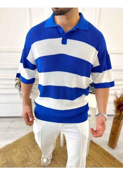 Tişört Örme Triko Tişört Nefes Alabilen Terletmez Oversize Tshirt Polo Yaka Salaş T-Shirt modelleri