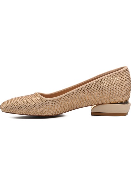K25D02 Bej Kadın Abiye Ayakkabı fiyatları