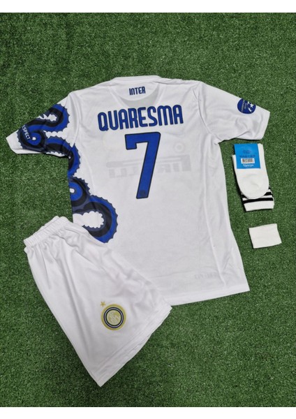 Inter 2010 Sezonu Dragon Desenli Ricardo Quaresma Çocuk Forması 4'lü Set