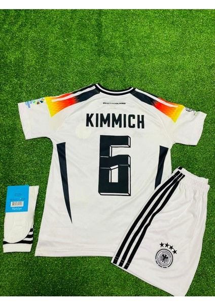 Almanya Euro 2024 Joshua Kimmich Çocuk Forması 3'lü Set
