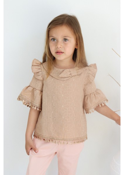 Pantolonlu Bluz Takım, Kız Çocuk Yazlık Giyim, Mevsimlik, Baharlık Giyim fırsatları